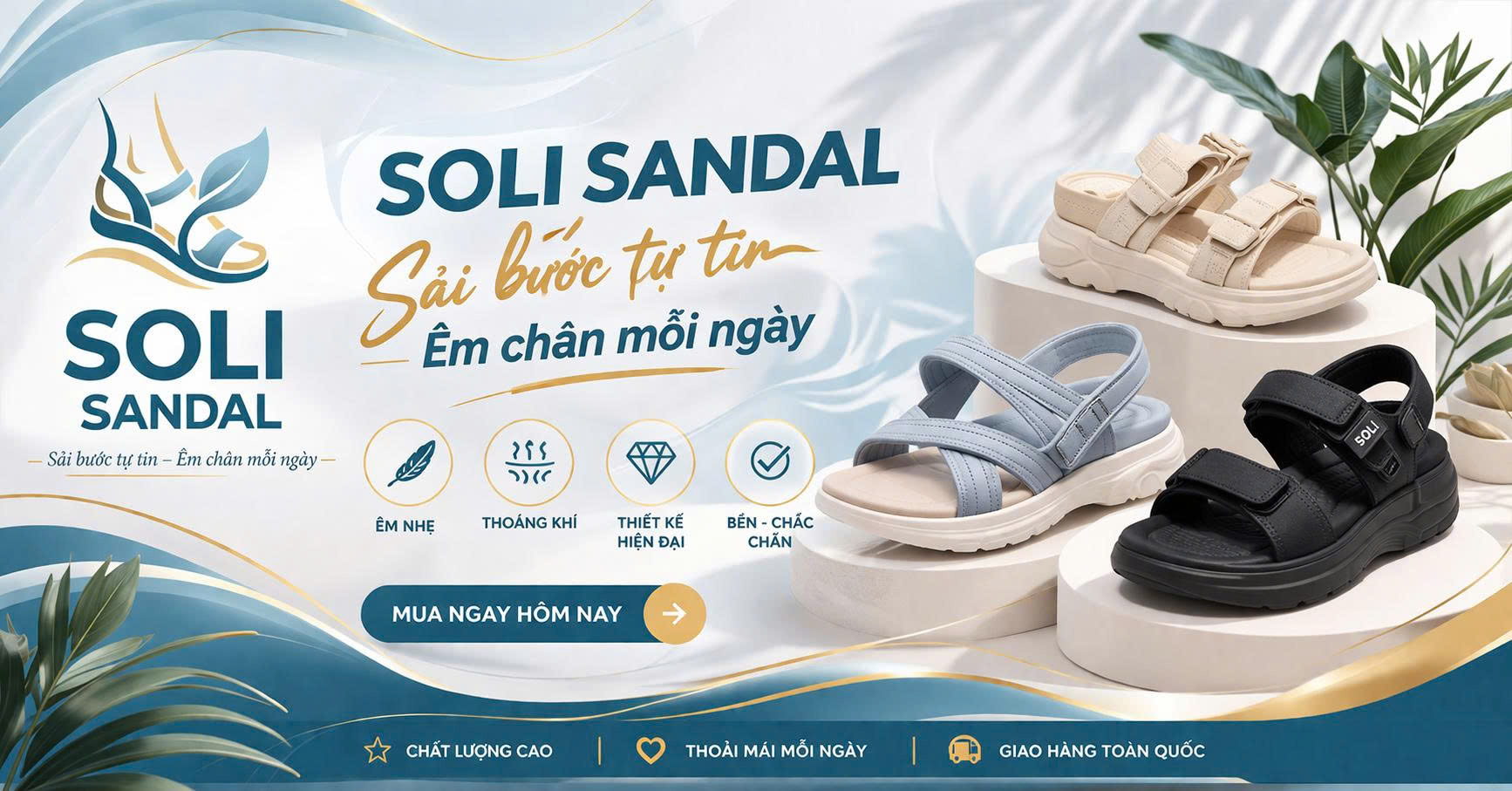 Banner Khuyến Mãi Soli Sandal